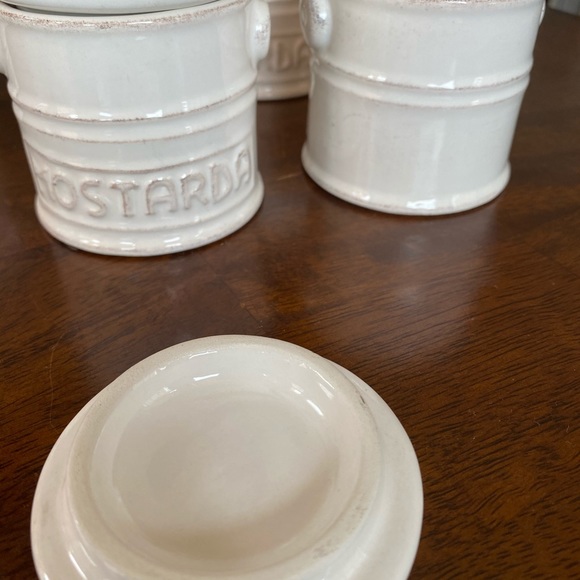 Sur La Table Jam/Condiments serving jars - Picture 4 of 12